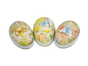  P&aring;skeegg Beatrix Potter motiv 15 cm - Nostalgiska.no