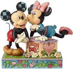 Disney samlarfigur Disney Jul - Mikke & Minnie Kyssbua - Nostalgiska.no