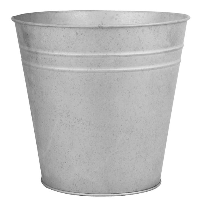 Bilde 1,  Blomsterpotte sink 12 cm - Nostalgiska.no