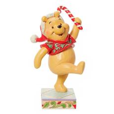 Disney samlarfigur Disney juleornament - Puh med polkagriser - Nostalgiska.no