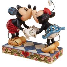 Disney samlarfigur Disney Jul - Musse & Mimmi kysser - Nostalgiska.no