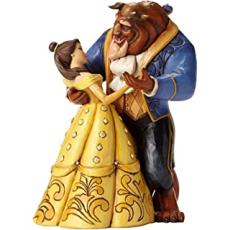 Disney samlarfigur Disney Jul - Moonlight waltz Skjønnheten & udyret - Nostalgiska.no