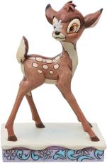 Disney samlarfigur Disney Jul - Bambi med snø på nesen - Nostalgiska.no