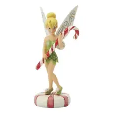 Disney samlarfigur Disney Jul - Tinkerbell med julegave - Nostalgiska.no