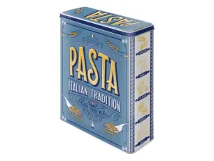  Pl&aring;tboks H&oslash;y Rekt XL Pasta - Nostalgiska.no
