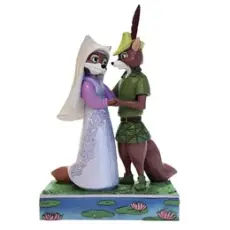 Disney samlarfigur Disney Jul - Robin Hood & Marion - Nostalgiska.no