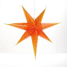  Adventsstjärna - klassisk orange - 80 cm - Nostalgiska.no