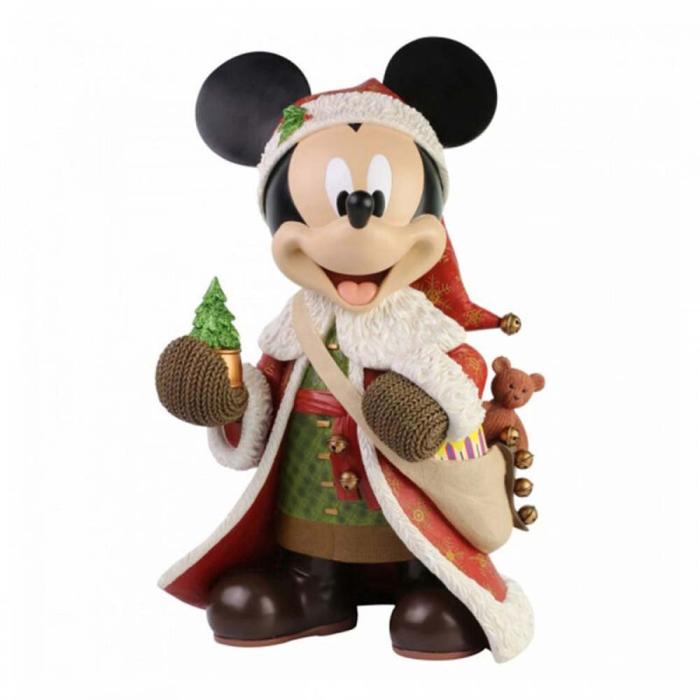 Bilde 1,  Jul Mickey Mus statue 46 cm - Nostalgiska.no