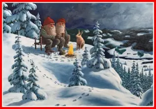 Julpynt domherrer - Nostalgiska.no