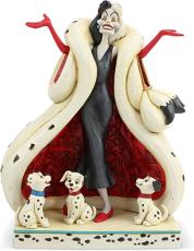 Disney samlarfigur 101 dalmatinere - Cruella - Nostalgiska.no