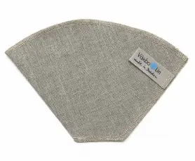 V&auml;xbo Lin Kaffefilter for gjenbruk i lin - Nostalgiska.no