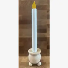  Kullestake for antiklys r&oslash;d 57 x 70 mm. - Nostalgiska.no