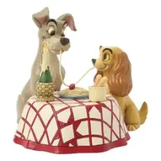 Disney samlarfigur Disney Jul - Lady & Lufsen jul - Nostalgiska.no