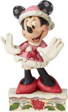 Disney samlarfigur Disney Jul - Mimmi Mus i julekostyme - Nostalgiska.no