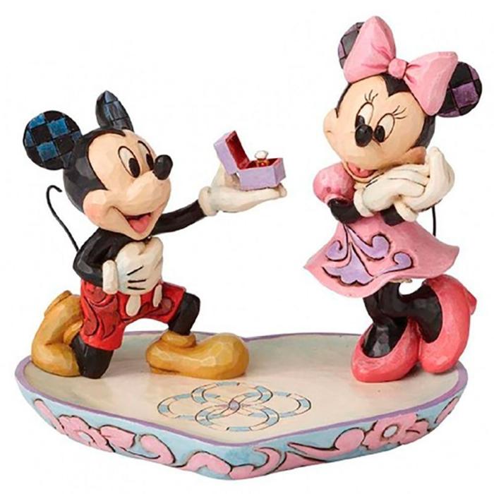 Bilde 1, Disney samlarfigur Disney Jul - Micky frier - Nostalgiska.no