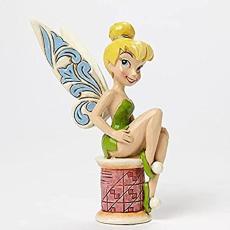 Disney samlarfigur Disney Jul - Tinkerbell med trådrull - Nostalgiska.no