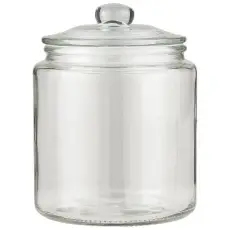  Glasburk med lokk og gummipakning 1900 ml - Nostalgiska.no