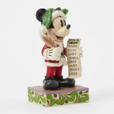 Disney samlarfigur Disney Jul - Mikke med polkagriskeppe - Nostalgiska.no