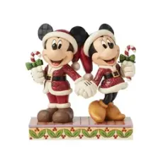 Disney samlarfigur Disney Jul - Mikke & Molle julesnusser - Nostalgiska.no
