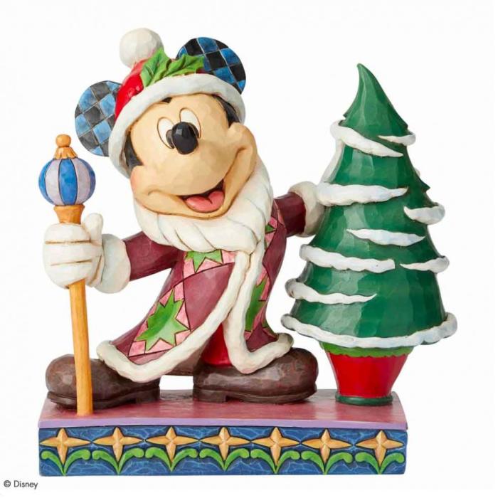 Bilde 1, Disney samlarfigur Disney Jul - Musse som Julenissen - Nostalgiska.no