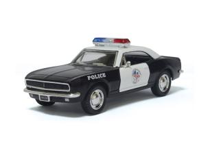  Modellbil - 1:37 Chevrolet Camaro Politibil Z28-67 - Nostalgiska.no