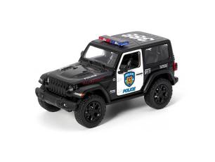  Modellbil -1:34 Jeep Wrangler Politibil - Nostalgiska.no