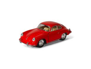  Modellbil - 1:32 Porsche 356B Carrera 2 Rød - Nostalgiska.no