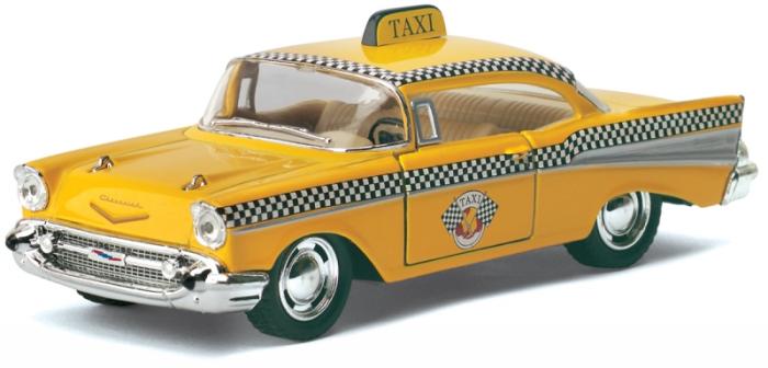 Bilde 1,  Modellbil - 1:40 Chevrolet Bel Air Taxi-57 - Nostalgiska.no